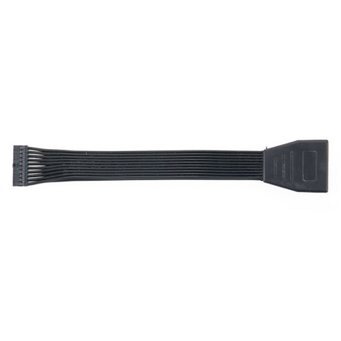 컴스 메인보드 포트 20P M to F USB 3.0 20핀 연장 케이블 젠더, IH200, 1개