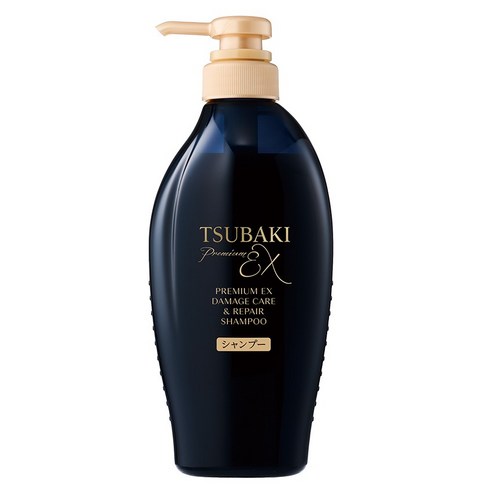 츠바키 프리미엄 EX 데미지케어 리페어 샴푸 까멜리아, 450ml, 1개