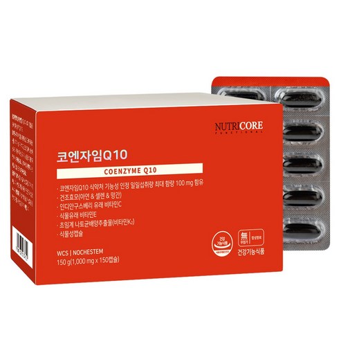 뉴트리코어 코엔자임Q10, 150정, 1개