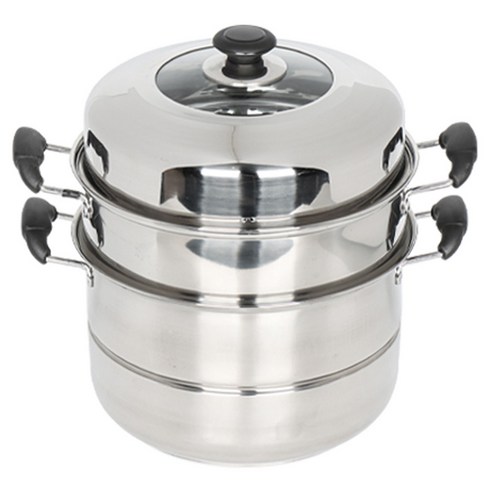 퀸센스 센싱 IH 3단 찜솥, 34cm, 1개, 34cm
