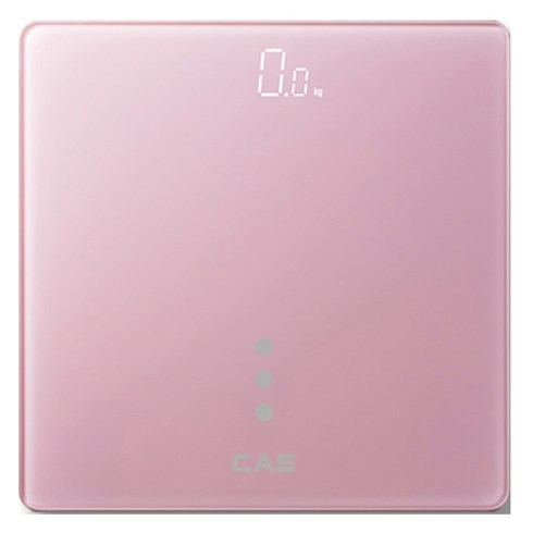 카스 디지털 LED 체중계, H24, pink, 1개