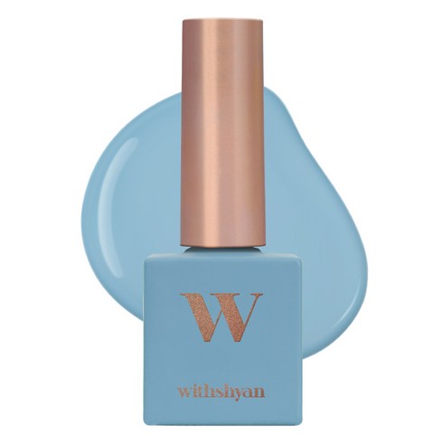 위드샨 프로페셔널 젤 폴리쉬 위드젤, W38 스카이블루, 10g, 1개