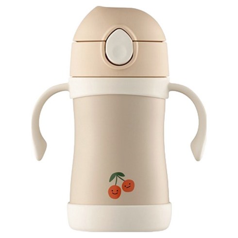 푸고 유아용 프리미엄 뉴트럴 시리즈 빨대컵 TKFE-280, 280ml, 1개, 뉴트럴베이지