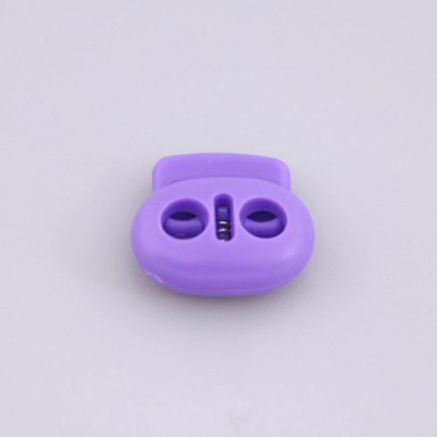 미소로운 다용도 끈길이 조절 버클 18 x 16 x 5 mm, 퍼플, 10개