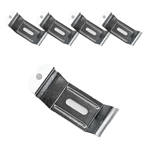 더원홈데코 우드블라인드 브라켓 6.3 x 2.5 cm, 메탈, 5개