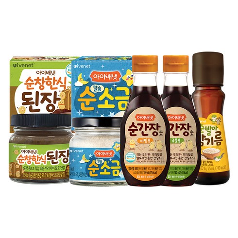 아이배냇 꼬마 양념 세트, 단일상품/단일상품, 1세트, 735g