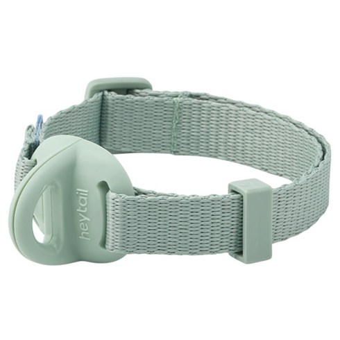헤이테일 핏펫 강아지 에어워크 목줄, 1개, 더스트그린