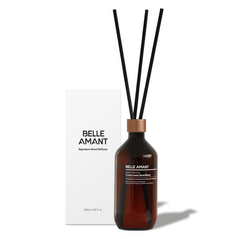 벨르아망 실내용 대용량 디퓨저, 500ml, 1개, 미드섬머나잇