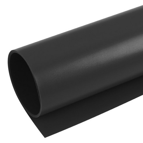 컴스 촬영 PVC 양면 무광 배경지 Black 80 x 154 cm, BS680, 1개