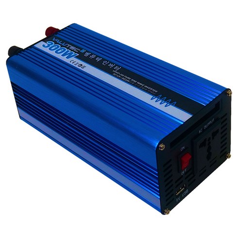 벨류텍 12V 24V 겸용 소형차 대형차 순수정현파 인버터 VDVIP-300, 1개
