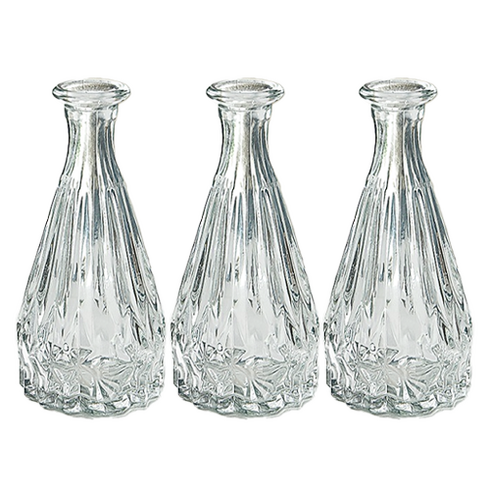 꼬까 크리스탈 화병 디퓨저 유리병, 50ml, 3개