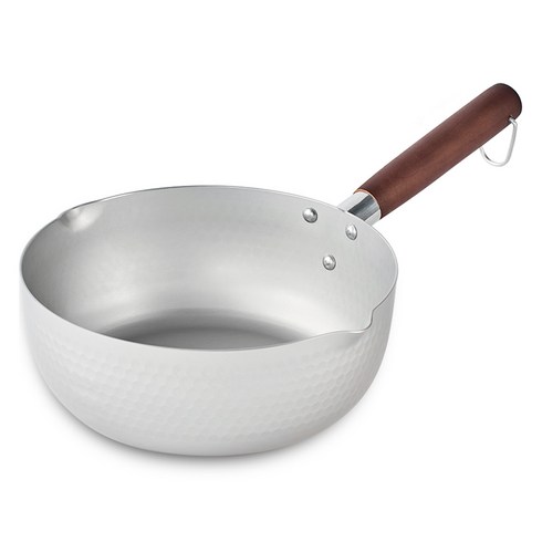 심플팬 해머톤 알루미늄 편수냄비, 18cm, 실버, 1개