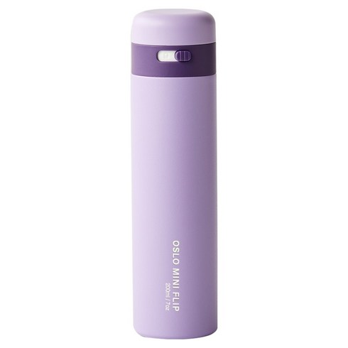 오슬로 미니 플립 텀블러, 퍼플, 200ml, 1개