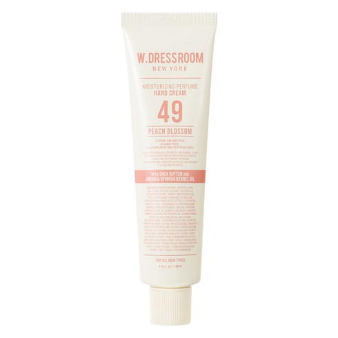 더블유드레스룸 퍼퓸 핸드크림 No.49 피치블러썸, 100ml, 1개