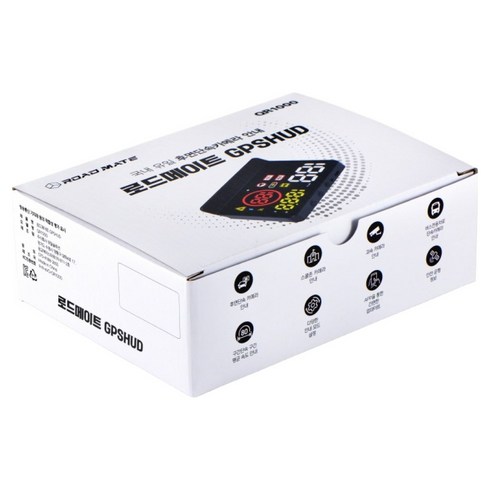 로드메이트 후면단속카메라 안내 GPS 헤드업디스플레이 HUD QR1000, 1개, 전차종