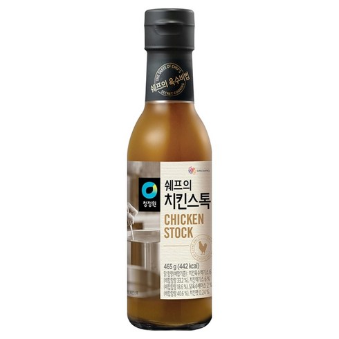 청정원 쉐프의 치킨스톡, 465g, 1개