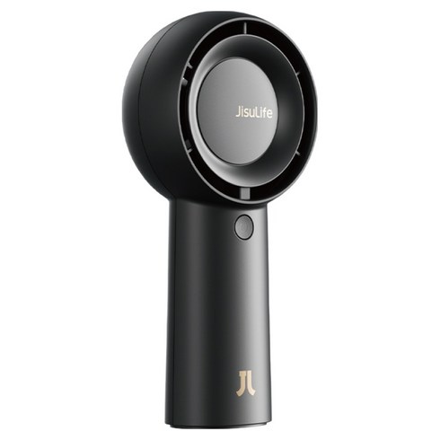 지수라이프 미니 휴대용 무선 선풍기, Handheld Fan LIFE5 Plus 6000mAh, 카본 블랙