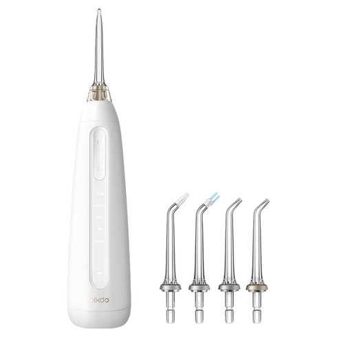 빅스도 닥터웰 휴대용 스마트 무선 구강세정기, DR-191, 화이트