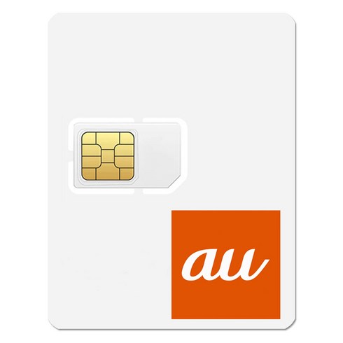 au 코코 일본 KDDI 5G 속도 유심칩, 1개, 4일, 무제한