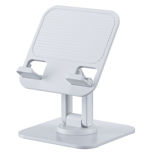 셀그립 탁상용 논슬립 360도 회전 접이식 태블릿거치대, sellgrip-02, 화이트, 1개
