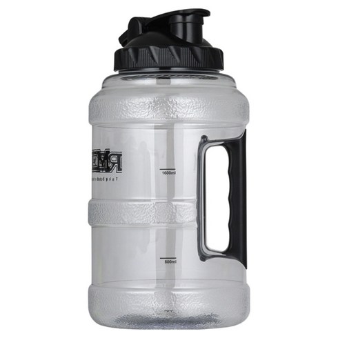 렉스템 메가 워터 보틀, 투명, 2.5L, 1개