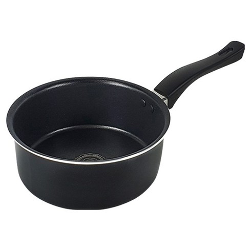 오스벨 베이직 냄비, 18cm, 블랙, 1개