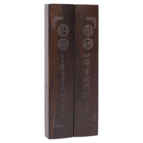난리시스터즈 서예 종이고정 문진 블랙 명상 25cm, 2개