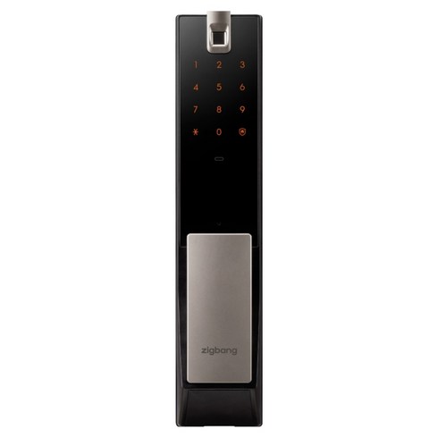 직방 와이파이 연동 지문인식 푸시풀 도어락 Urban, ZDX-U60-FNXS, 고객직접설치
