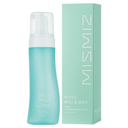 미스미즈 페미닌 폼 클렌저 여성 청결제, 220ml, 1개