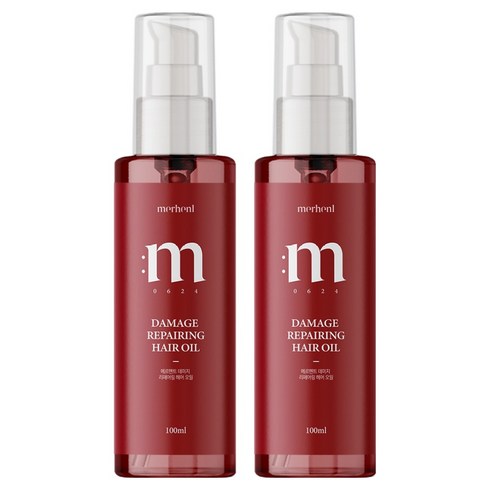 메르헨트 데미지 리페어링 헤어오일, 100ml, 2개