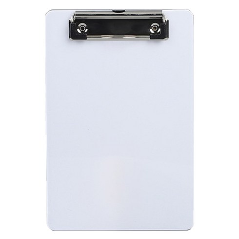 로이상점 카페 식당 메뉴판 클립보드 14.9cm x 22.2cm, A01white, 1개