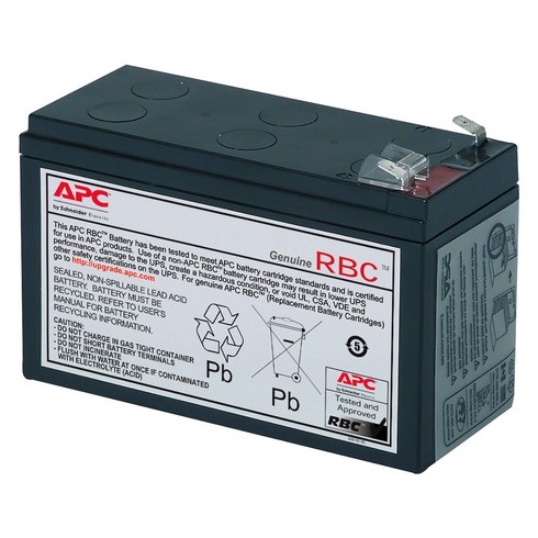슈나이더일렉트릭 UPS RBC2 배터리 적용모델 BK500EI / BE550-KR 호환, 1개