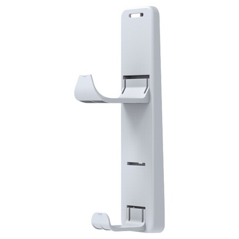 모락 플스5 듀얼센스 컨트롤러 헤드셋 2단 거치대, 화이트, 1개, MR-PS5AC1