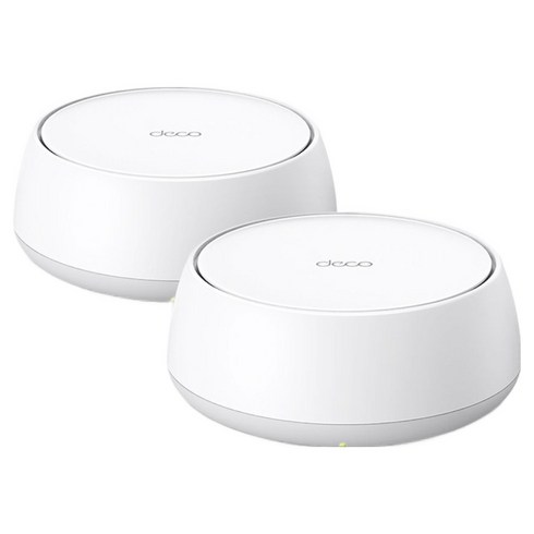 티피링크 BE3600 통합 홈 메시 Wi-Fi 7 시스템 무선 공유기, 2개, Deco BE25