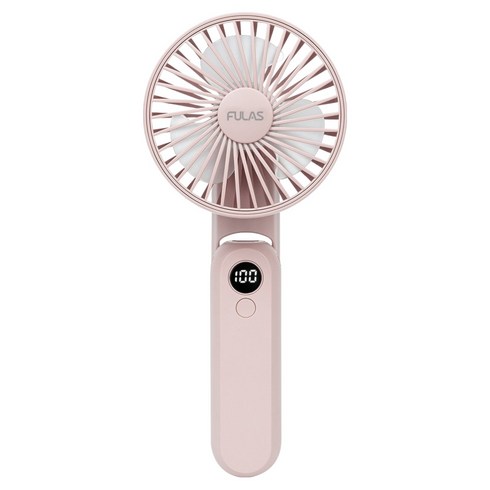 풀라스 5단 휴대용 선풍기, FL-PF4000, Pink