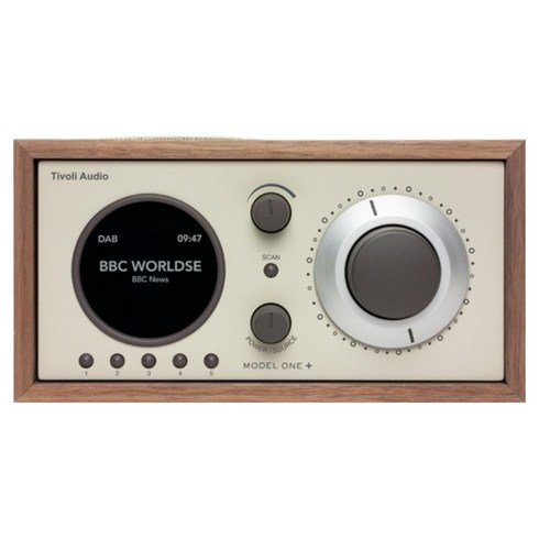 티볼리오디오 블루투스 스피커, Model One +, 월넛 + 베이지