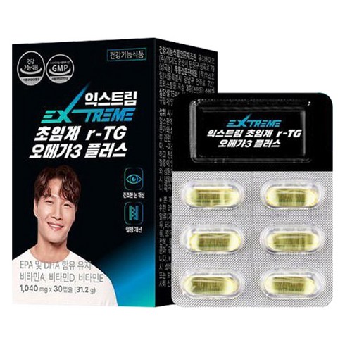 익스트림 초임계 알티지 오메가3 플러스 31.2g, 30정, 1개