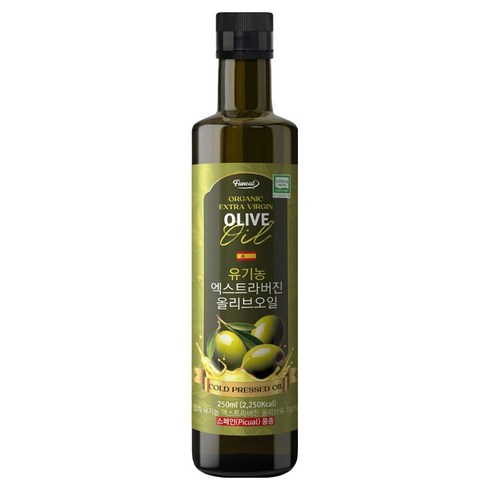 퍼니트 유기농 엑스트라버진 올리브오일, 250ml, 1개