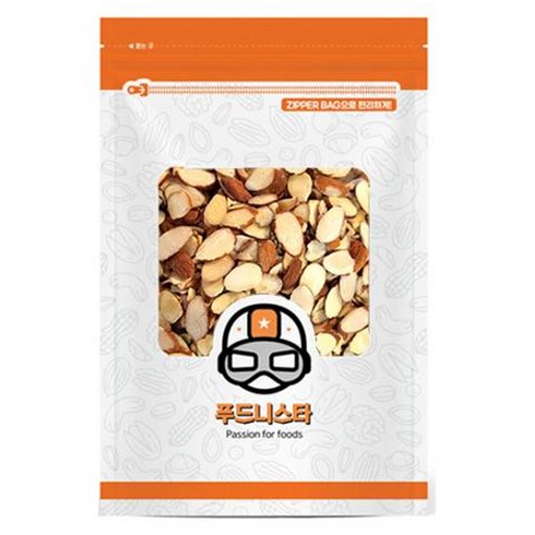 푸드니스타 아몬드 슬라이스, 1개, 1kg