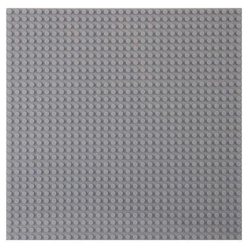 아이끌레 아동용 호환 블록 놀이판 50x50칸, 그레이, 1개