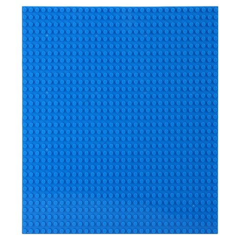 아이끌레 아동용 호환 블록 놀이판 48x32칸, 블루, 1개