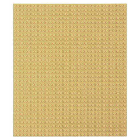아이끌레 아동용 호환 블록 놀이판 48x32칸, 베이지, 1개
