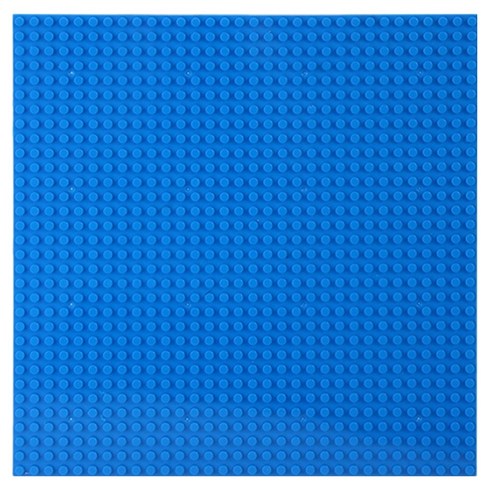 아이끌레 아동용 호환 블록 놀이판 50x50칸, 블루, 1개