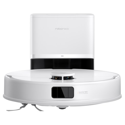 로보락 로봇청소기 Q8 Max Pro+, 화이트