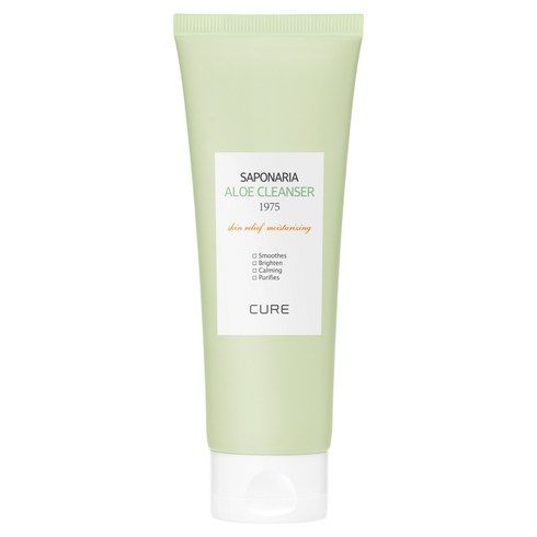 김정문알로에 큐어 사포나리아 알로에 클렌져 1975 150g, 150ml, 1개