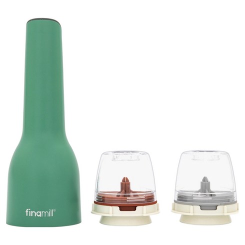 파이나밀 2세대 USB 전동 그라인더 그린, 80ml, 1개