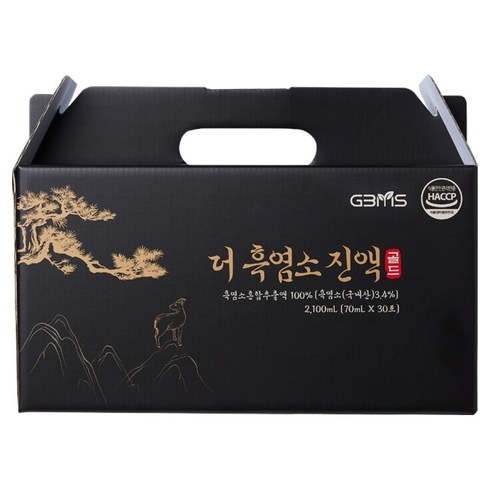 지비엠에스 더 흑염소 진액 골드, 1개, 2.1L