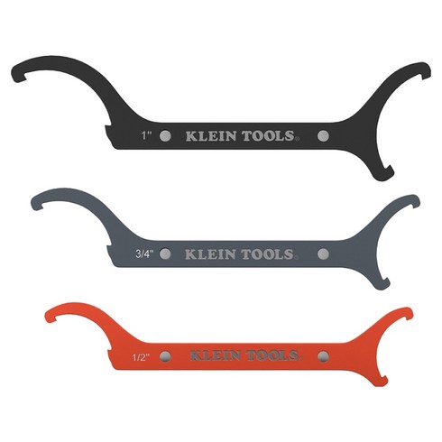 클라인툴즈 스트레이트 락너트 렌치 3종 세트 50901R, 1세트