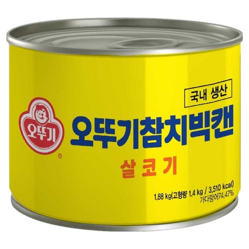 오뚜기 참치빅캔 살코기, 1.88kg, 1개