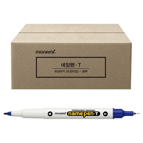 모나미 네임펜T, 청색, 600개